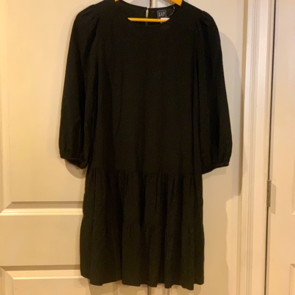 NWT adorable drop waist black dress